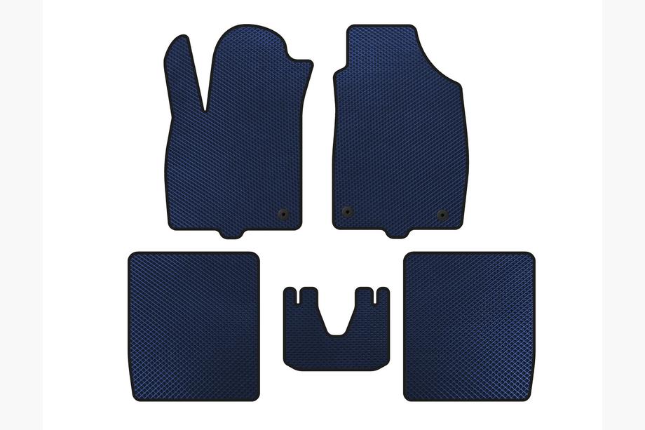 Fiat Panda 2003-2011 EVA Fußmatten (Blau) Image