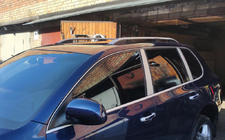 Porsche Cayenne 2003–2010 Dachreling Skyport (silber) Foto 4