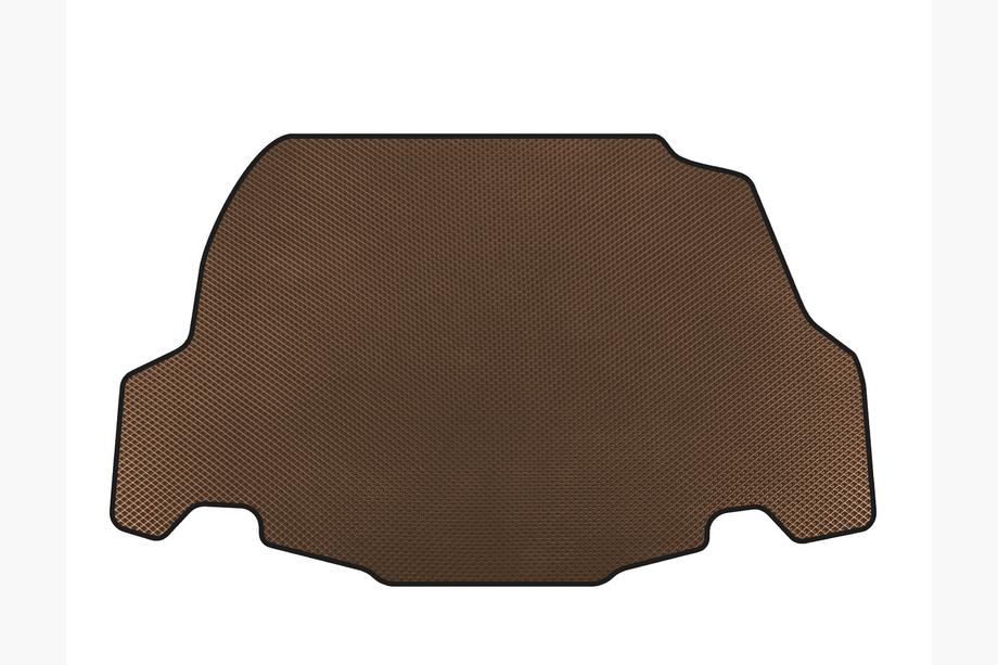 Ford Mustang 2005-2014 EVA Kofferraummatte (2009-2014, GT, Cabrio, Braun) Image
