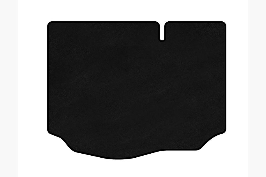 Ford Fiesta 2017- Kofferraummatte Textil Classic v1 (Schwarz) Image