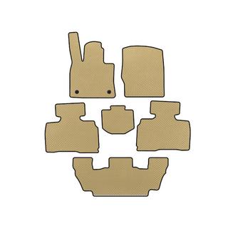 EVA Fußmatten (3 Reihen, 7-Sitzer, Beige)