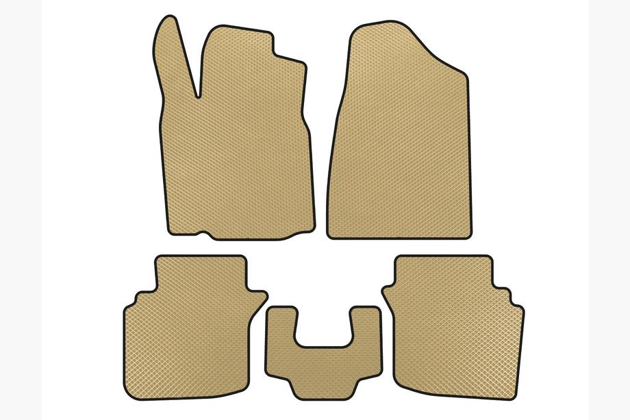 Chrysler Sebring II 2001-2006 EVA Fußmatten (2004-2006, Beige) Image