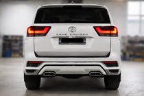 Toyota Land Cruiser 300 2021- Heckstoßstangenabdeckung VXR Weiß Foto 1