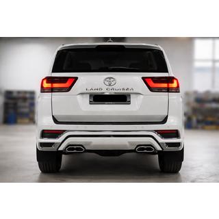 Heckstoßstangenabdeckung VXR Toyota Land Cruiser 300 2021- Foto 1