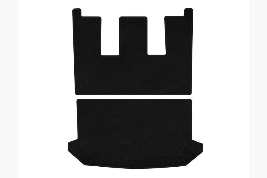 Citroen C-8 2002-2014 Kofferraummatte Textil Premium v1 (Schwarz) Image