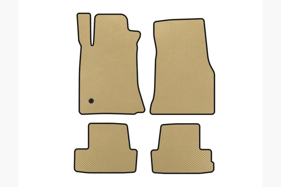 Ford Mustang 2005-2014 EVA Fußmatten (2005-2009, GT, Coupe, Beige) Image