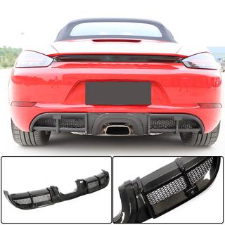 Heckdiffusor V1 für Heckstoßstange (2016-2019, Carbon) Porsche Boxster/Cayman 982 (718) 2016- Foto 1