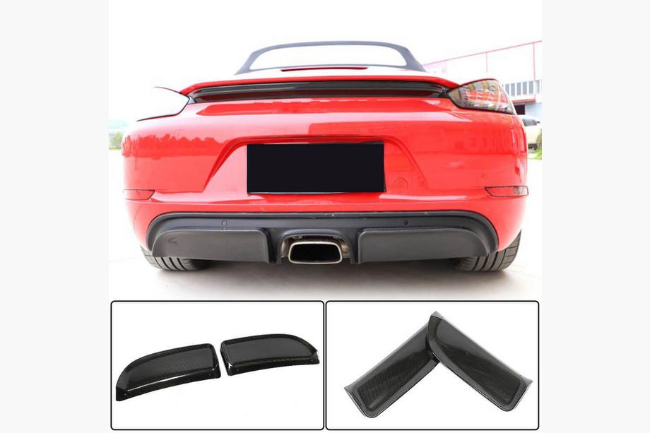 Porsche Boxster/Cayman 982 (718) 2016- Heckdiffusor V2 (2016-2019, Carbon) Image