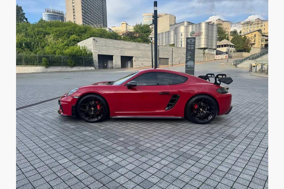 Porsche Boxster/Cayman 982 (718) 2016- Seitenschweller V3 (2016-2019, Carbon) Image