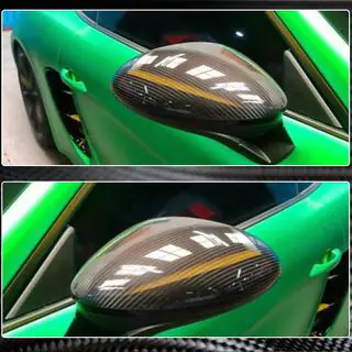 Spiegelabdeckungen (Carbon) Porsche Boxster/Cayman 982 (718) 2016- Foto 3