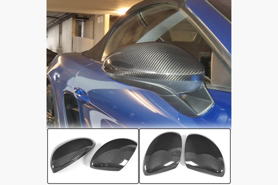 Porsche Boxster/Cayman 982 (718) 2016- Spiegelabdeckungen (Carbon) Image