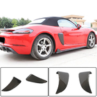Porsche Boxster/Cayman 982 (718) 2016- Heckflügel Abdeckungen (2016-2019, Carbon) Foto 1