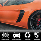 Porsche Boxster/Cayman 982 (718) 2016- Heckflügel Abdeckungen (2016-2019, Carbon) Foto 2