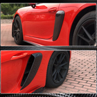 Porsche Boxster/Cayman 982 (718) 2016- Heckflügel Abdeckungen (2016-2019, Carbon) Foto 4