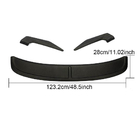 Porsche Boxster/Cayman 982 (718) 2016- Spoiler V3 (für Boxster, Carbon) Foto 5