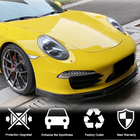 Porsche 911 (991) 2011–2019 Frontstoßstangenlippe Aufsatz (für Carrera 2011-2015, Carbon) Foto 2