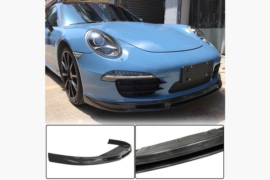 Porsche 911 (991) 2011–2019 Frontstoßstangenlippe Aufsatz (für Carrera 2011-2015, Carbon) Image