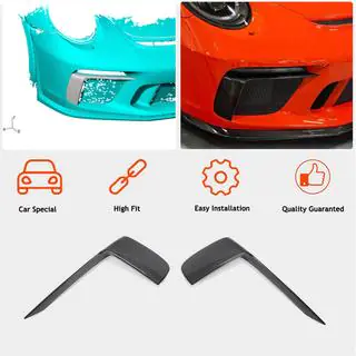 Frontstoßstangenaufsätze V2 (für GT3 (RS) 2017-2019, Carbon) Foto 2