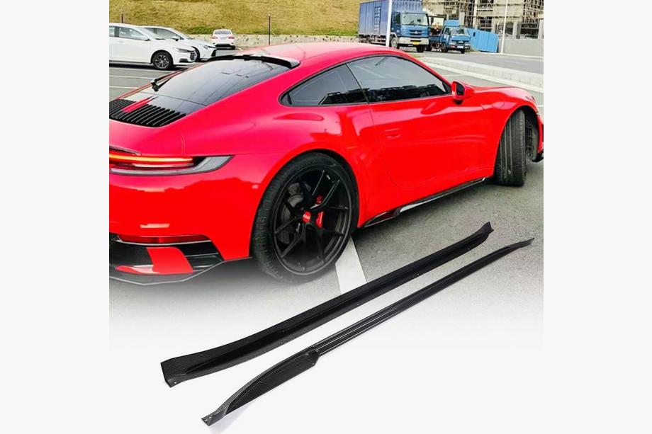 Porsche 911 (992) 2018– Seitenschweller V2 (Carbon) Image