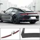 Porsche 911 (991) 2011–2019 Heckstoßstangenabdeckungen für Carrera 4 GTS 2017-2018, Carbon Foto 1