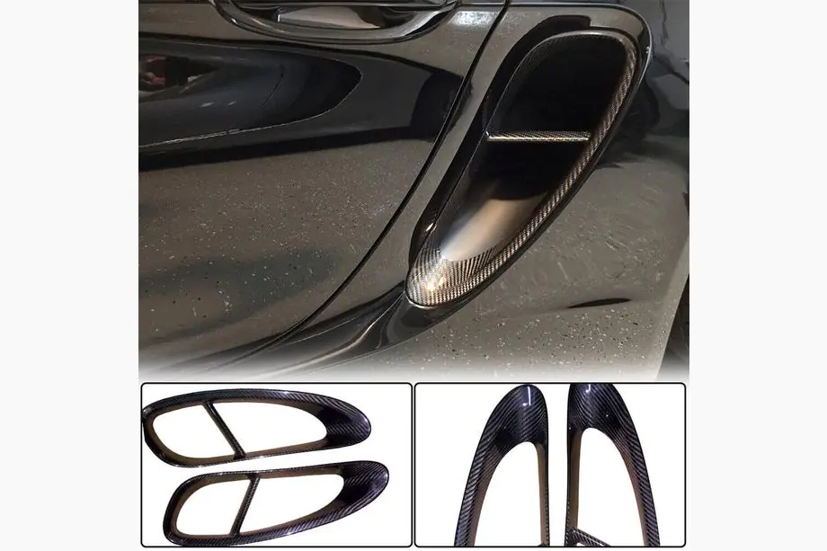 Porsche Boxster/Cayman 981 2013-2016 Carbon Abdeckungen für hintere Kotflügel (für Boxster) Image