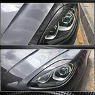 Porsche Macan 2014-2024 Scheinwerferblenden (2014-2018, Carbon) Foto 5