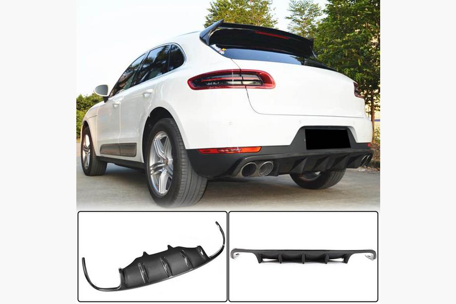 Porsche Macan 2014-2024 Heckdiffusor V1 (2014-2021, Carbon) Image