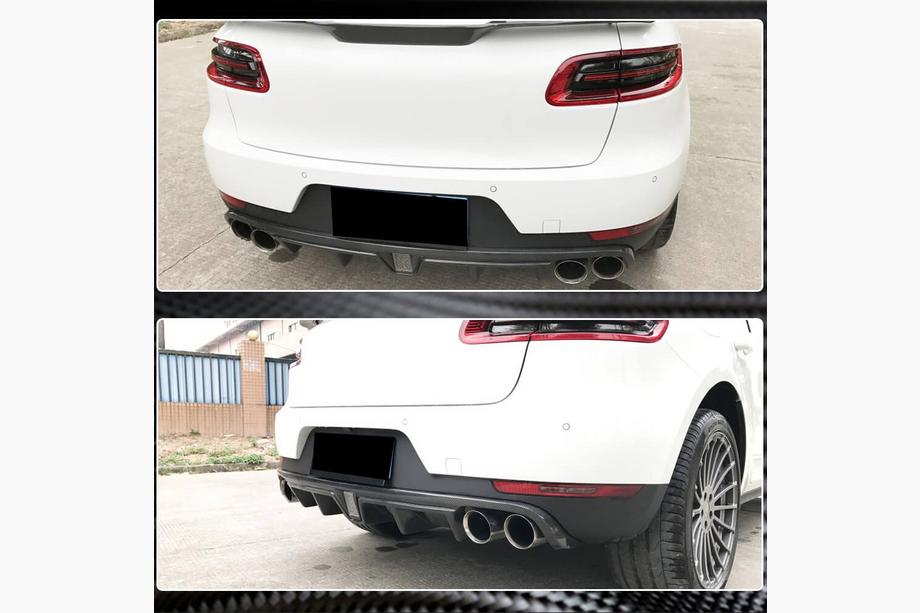 Porsche Macan 2014-2024 Heckdiffusor V2 (2014-2021, Carbon) Foto 5