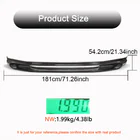 Porsche Macan 2014-2024 Frontstoßstange Lippe Aufsatz (2022+, Carbon) Foto 5