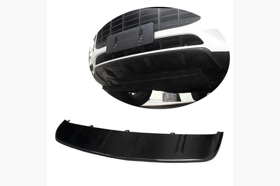Porsche Macan 2014-2024 Frontlippe V1 für Frontstoßstange (2014-2018, Carbon) Image