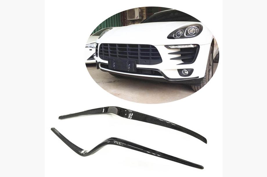 Porsche Macan 2014-2024 Carbon Frontstoßstangen Flaps (2014-2018) Image