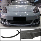 Porsche Panamera 2009-2016 Frontstoßstange Lip Spoiler (für Base 2013-2016, Carbon) Foto 1