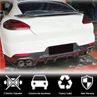 Porsche Panamera 2009-2016 Heckdiffusor Stoßstange (2013-2016, Carbon) Foto 2