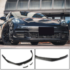 Porsche Panamera 2016-2023 Frontstoßstange Lippe Aufsatz (2016-2020, Carbon) Foto 1