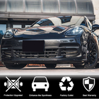 Porsche Panamera 2016-2023 Frontstoßstange Lippe Aufsatz (2016-2020, Carbon) Foto 3