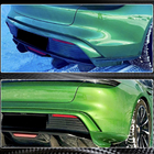 Porsche Taycan 2019- Heckdiffusor für Stoßstange (2019-2024 Base SD, Carbon) Foto 4