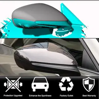 Spiegelkappen (2019-2024, Carbon) Porsche Taycan 2019- Foto 2