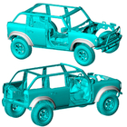 Ford Bronco 2021- Kotflügelverbreiterungen (Carbon) Foto 2