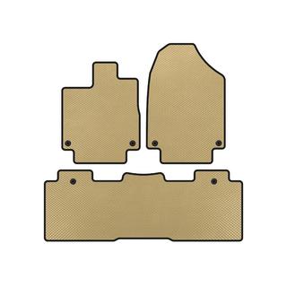 EVA Fußmatten (2 Reihen, Beige)