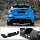 Ford Focus III 2011-2017 Heckdiffusor Stoßstange (für RS 2015-2017, Carbon) Foto 1