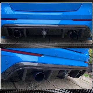 Heckdiffusor Stoßstange (für RS 2015-2017, Carbon) Ford Focus III 2011-2017 Foto 3