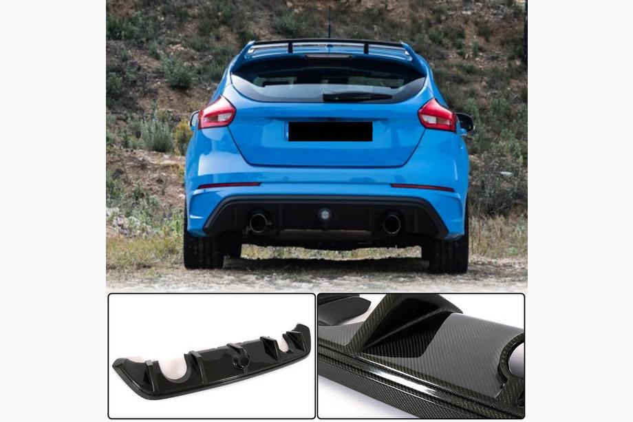 Ford Focus III 2011-2017 Heckdiffusor Stoßstange (für RS 2015-2017, Carbon) Image