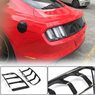 Ford Mustang 2015-2023 Heckleuchten Abdeckungen (2015-2017, Carbon) Foto 1