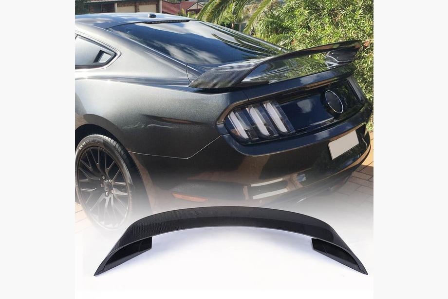 Ford Mustang 2015-2023 Heckspoiler V1 (Carbon) Image