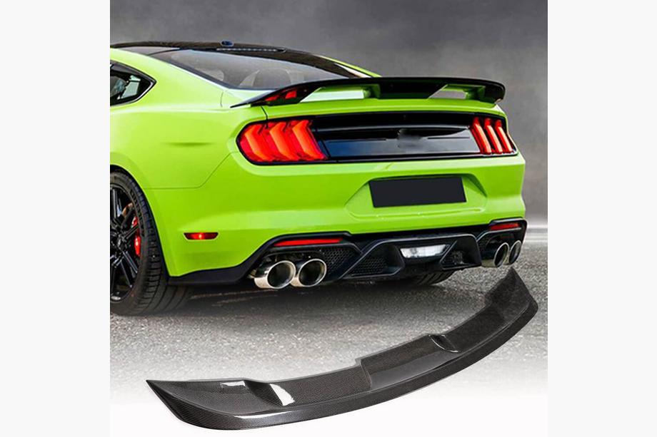 Ford Mustang 2015-2023 Heckspoiler V3 (Carbon) Image
