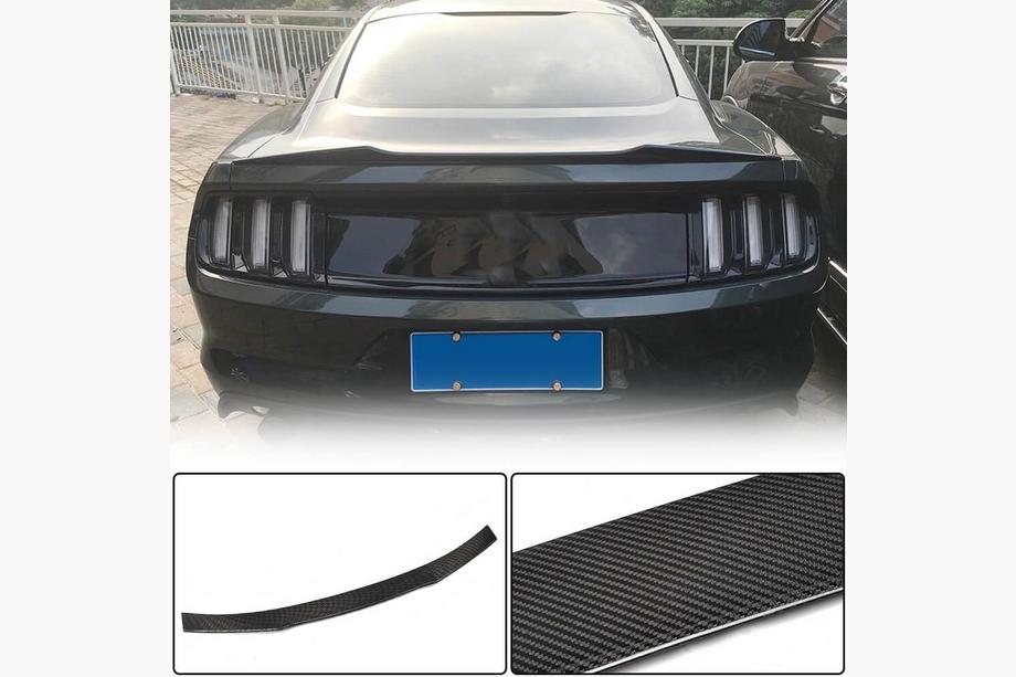 Ford Mustang 2015-2023 Heckspoiler V5 (Carbon) Image