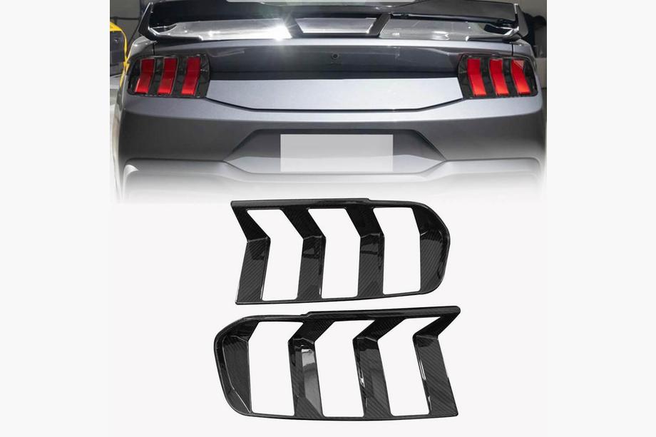 Ford Mustang 2024- Carbon Heckleuchten Abdeckungen Image