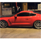 Ford Mustang 2015-2023 Seitenschweller V2 (Carbon) Foto 3