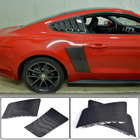 Ford Mustang 2015-2023 Heckkotflügel Abdeckungen (2015-2017, Carbon) Foto 1