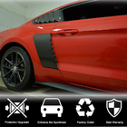 Ford Mustang 2015-2023 Heckkotflügel Abdeckungen (2015-2017, Carbon) Foto 3